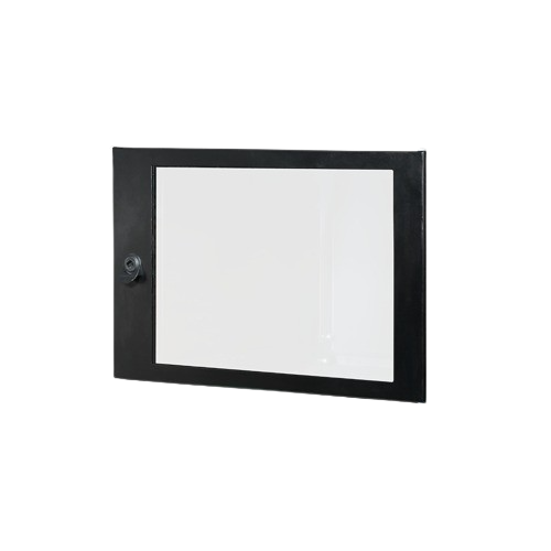 19" WM Rack - Glass Door - Tempered Clear Glass 610