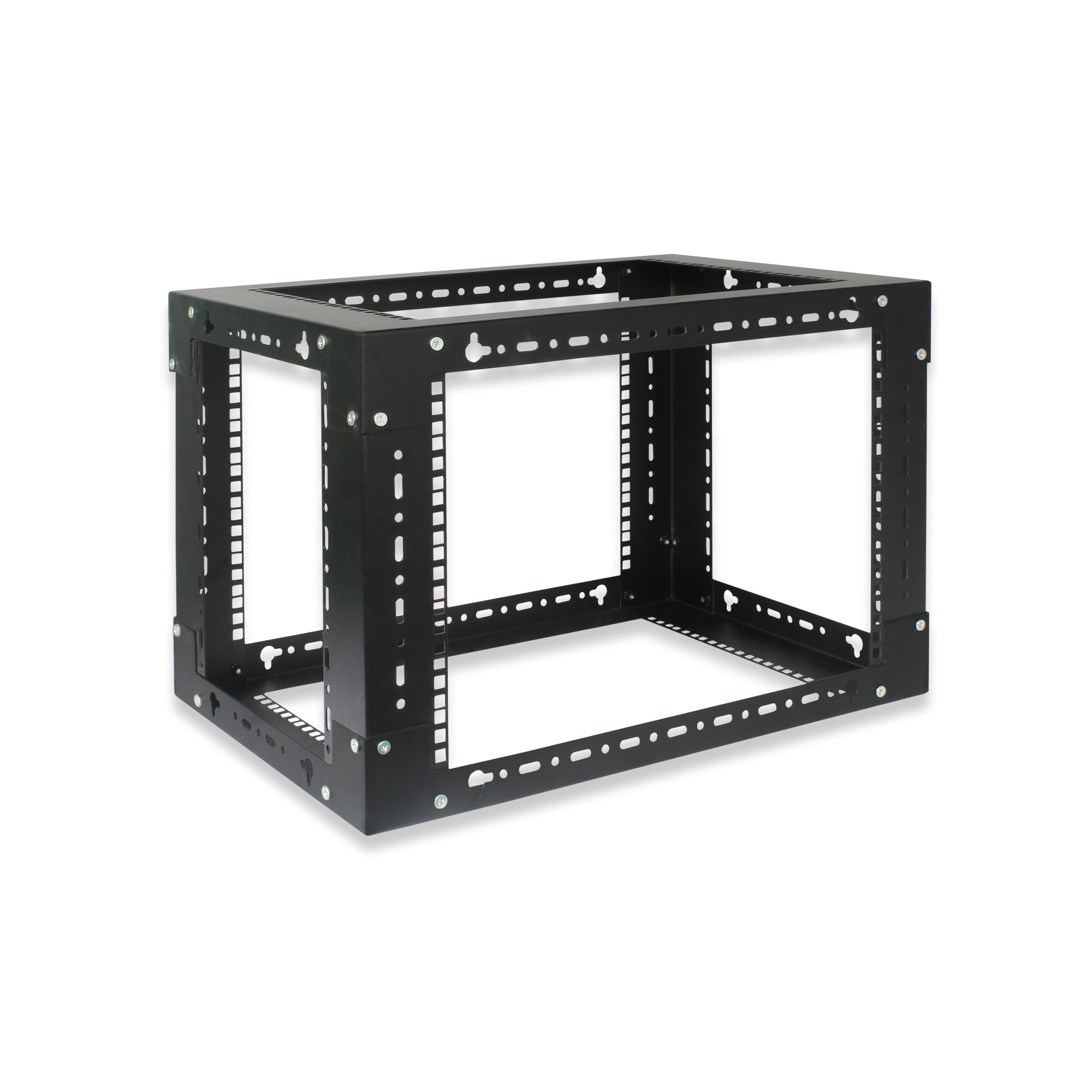 Open Frame Four Posts Wall Mount 19" Rack-7U