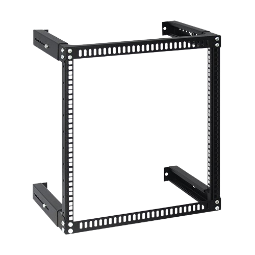 Open Frame Depth Adjustable Wall Mount 19" Rack -7U