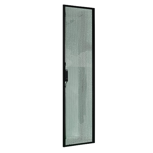 19" FS Rack - Extended Mesh Door  - Same Key