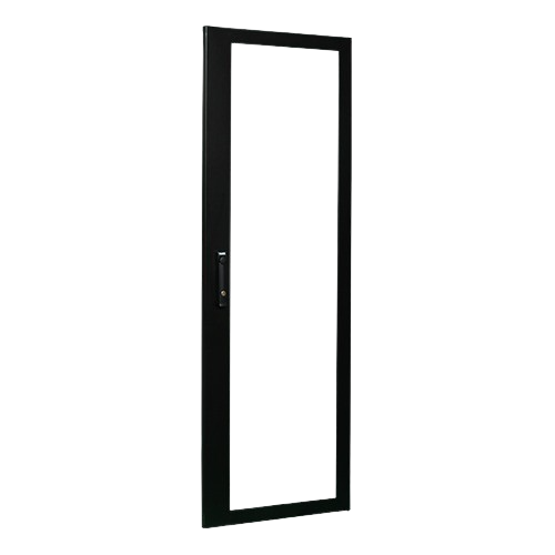 19" FS Rack - Glass Door - Tempered Clear Glass 