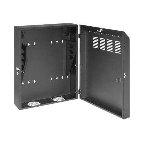 Vertical Wall Mount Closed & Secured 19" Rack - 19CWMVD5