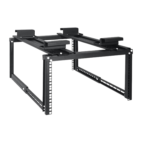 Open Frame Four Posts Ceiling Mount 19" Rack Frame - 19OF4CM3