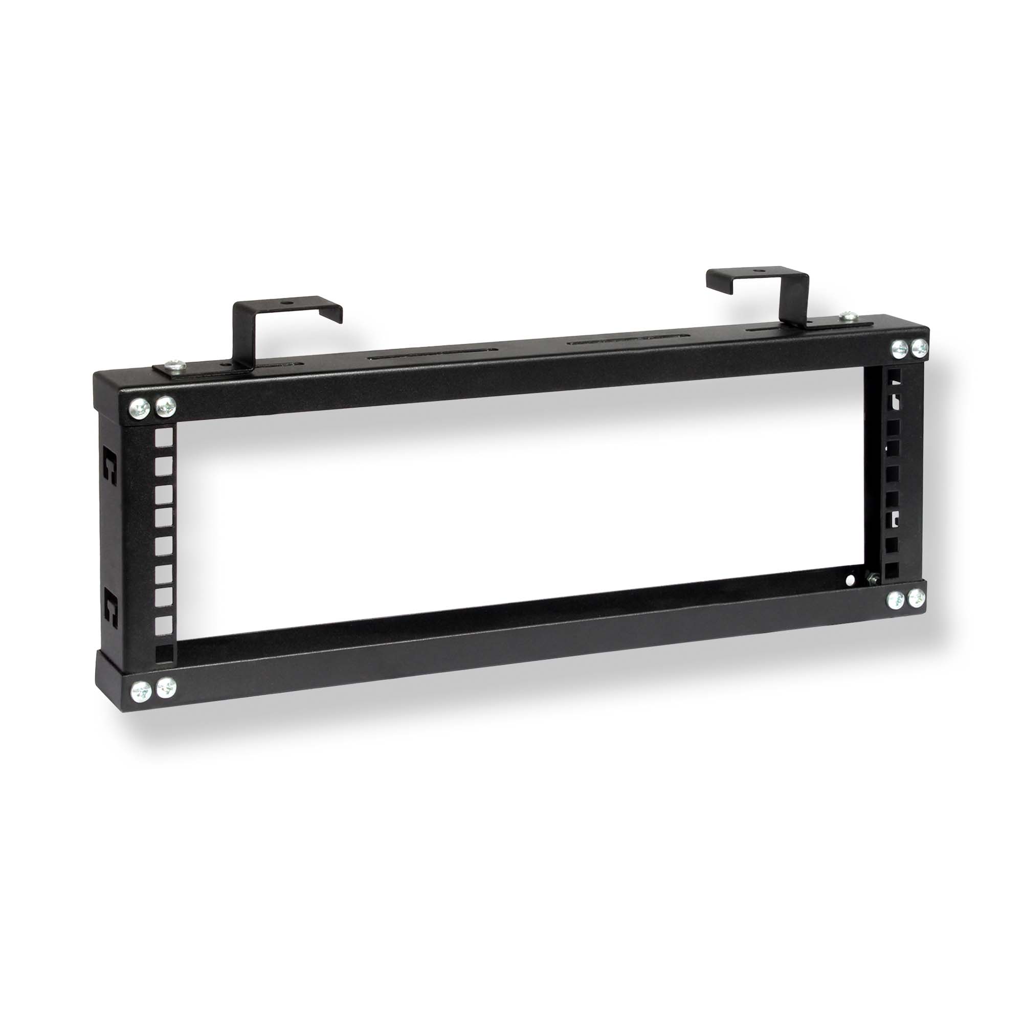 Open Frame Two Posts Cable Channel Mount 19" Rack Frame - 19OF2CCM3   