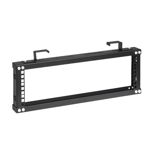 Open Frame Two Posts Cable Channel Mount 19" Rack Frame - 19OF2CCM5